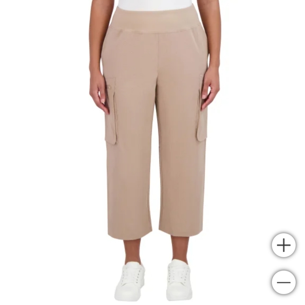 NWT‎ SAGE Women's Cargo Pant Tan